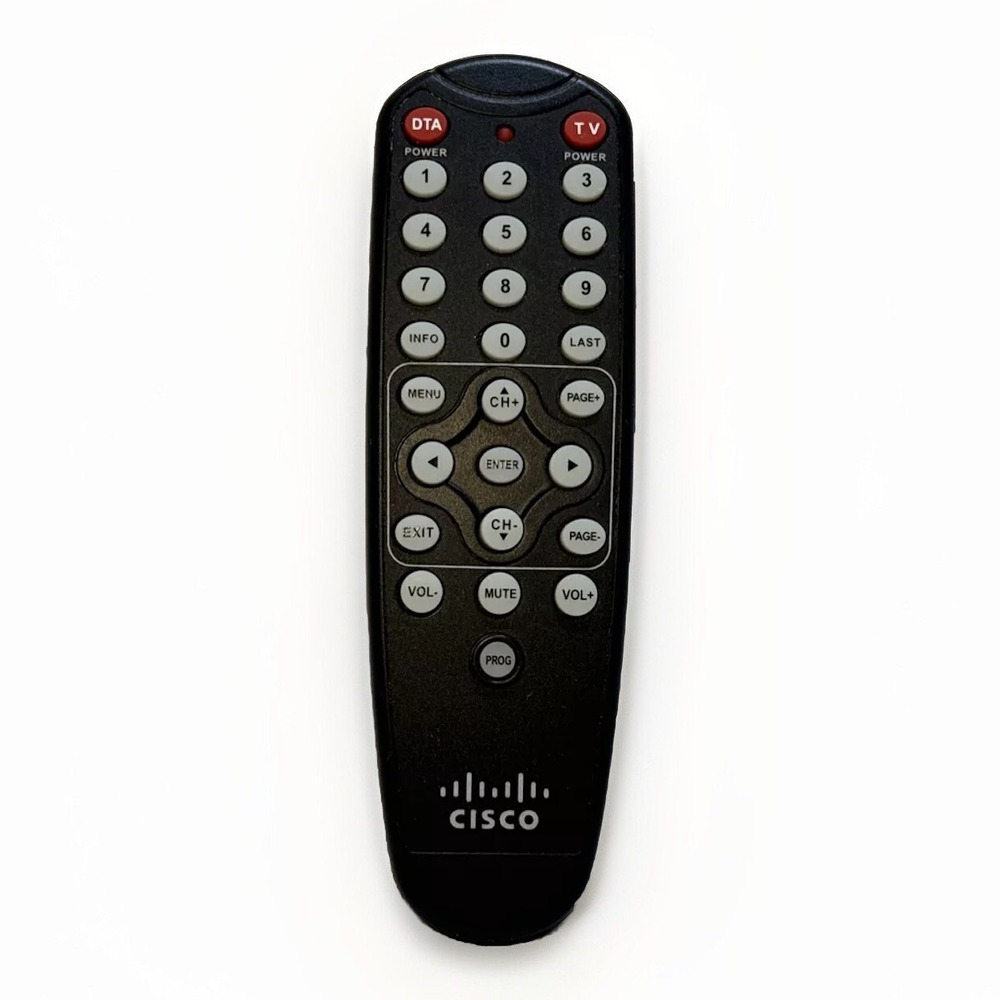 Cisco HDA-IR2.2 OEM Original DTA Replacement Remote Control‎ Tested Black